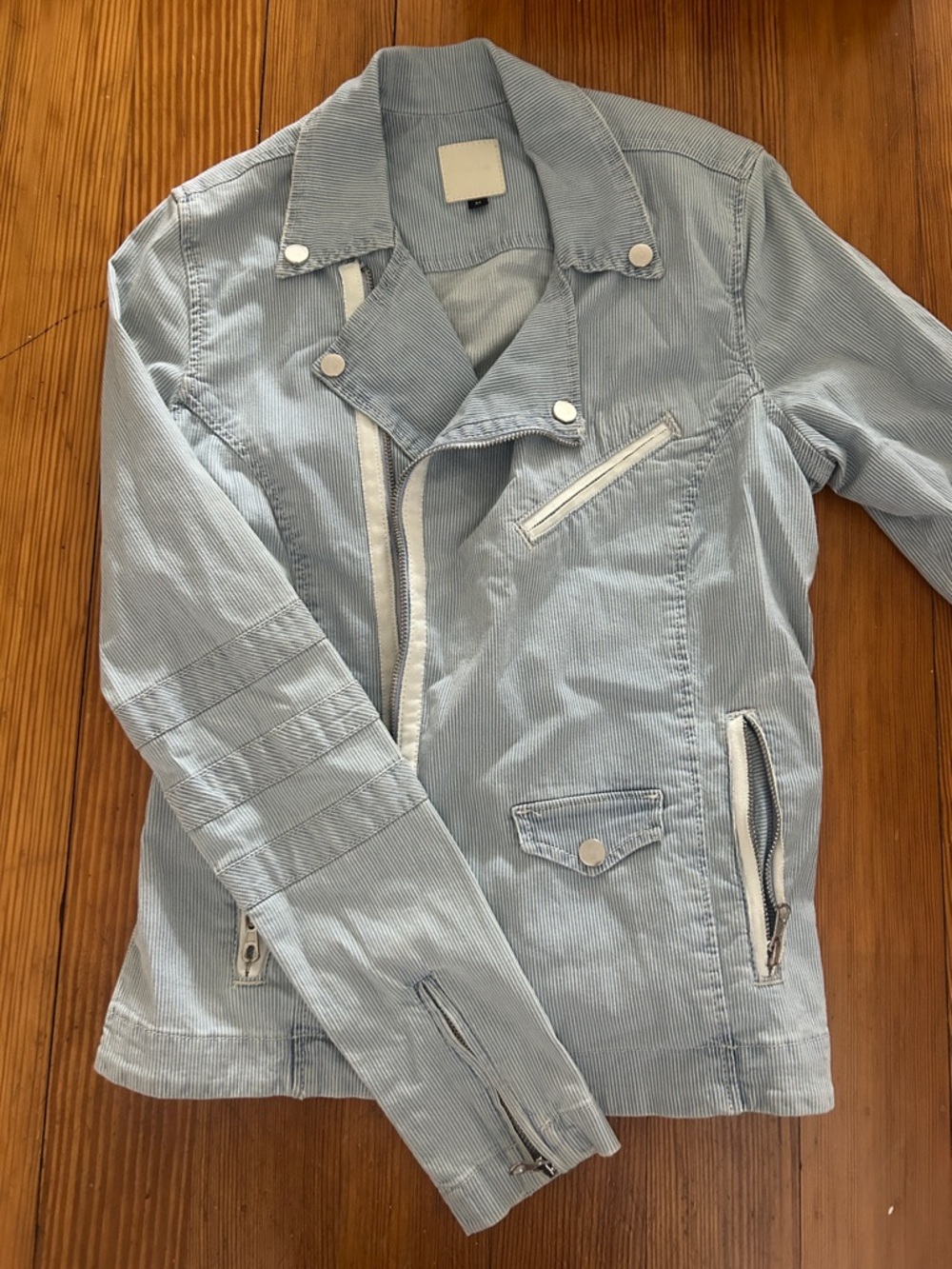 Joe's Women's striped Moto Jacket